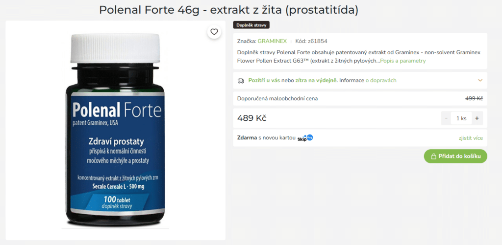 polenal forte recenze