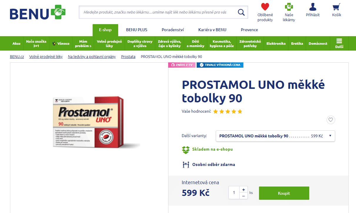 prostamol uno recenze