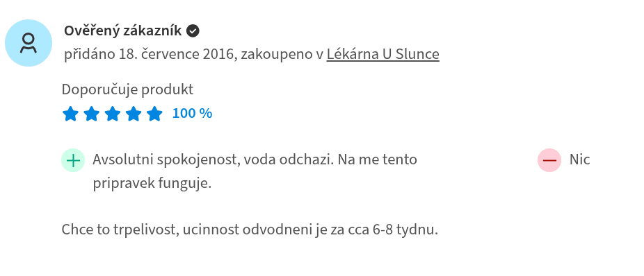 H2Out hodnocení